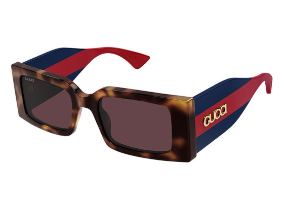 Gucci GG1860S 002 Havana/Blue/Red/Burgundy