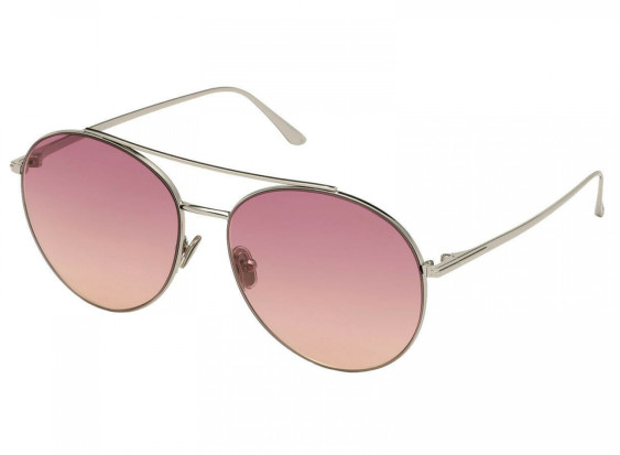 Tom Ford FT0757 16F Silver/Brown