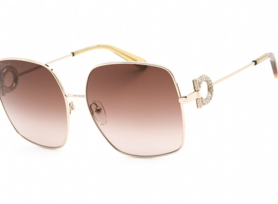 Salvatore Ferragamo SF243SR 734 Light Gold/Brown Gradient