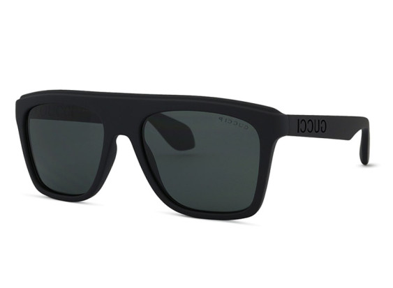Gucci GG1570S 006 Matte Black/Grey Polarized