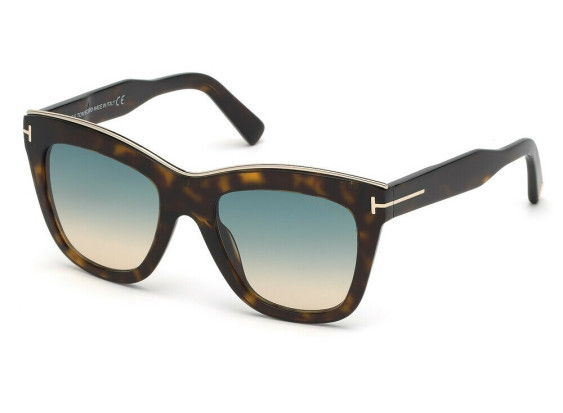 Tom Ford FT0685 52P Dark Havana/Gradient Turquoise to Sand