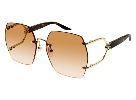 Gucci GG1562S 003 Gold/Dark Havana/Orange Gradient