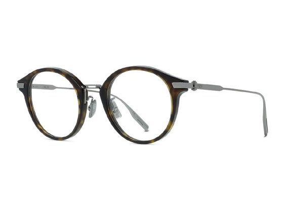 Dior NEODIORO RU 2000 Havana/Ruthenium 50mm