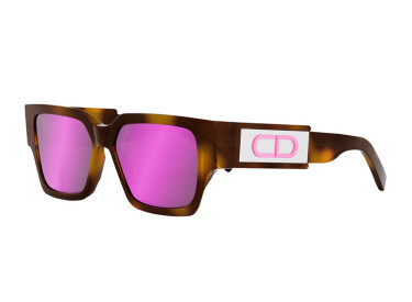Dior CD SU 26N7 Brown Havana/Pink Mirrored