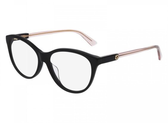 Gucci GG0486OA 004 Black/Transparent