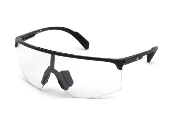 Adidas SP0005 01A Shiny Black/Crystal to Smoke Photochromic