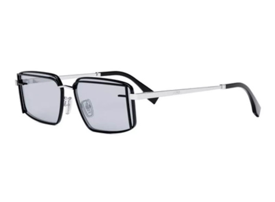 Fendi FE40102U 01V Black/Silver/Blue