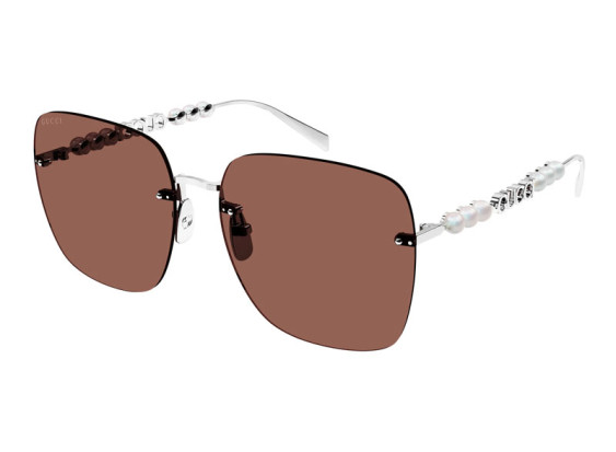 Gucci GG1923SA 002 Silver/Brown
