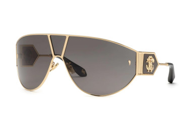 Roberto Cavalli SRC093 0300 Shiny Total Rose Gold/Smoke
