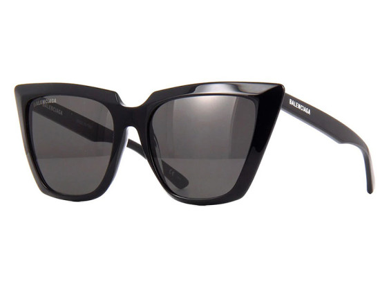 Balenciaga BB0046S 001 Shiny Black/Grey