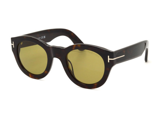Tom Ford FT1212 52N Dark Havana/Green