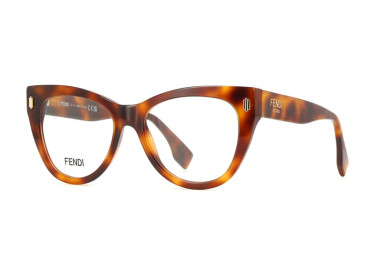 Fendi FE50086I 053 Shiny Havana 53mm