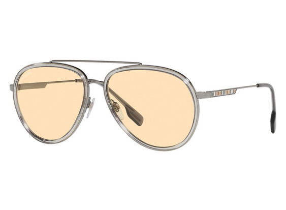 Burberry BE3125 1003/8 Gunmetal/Light Yellow