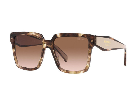 Prada PR24ZSF 07R0A6 Caramel Havana/Brown Gradient