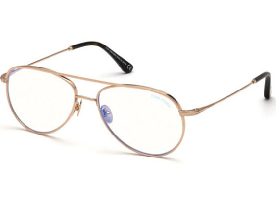 Tom Ford FT5693-B 028 Shiny Rose Gold 57mm