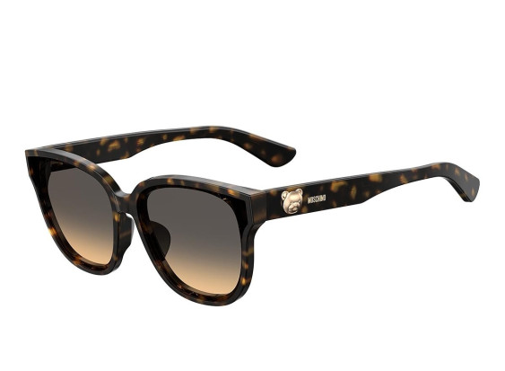 Moschino MOS060/F/S 086/GA Dark Havana/Brown Gradient