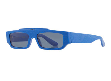 Gucci GG1592S 004 Shiny Blue with GG Pattern/Blue