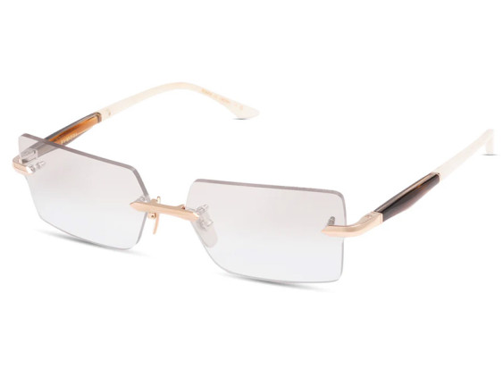 Dita EYMORI DTX-462-A-01 White Gold/Brown to Clear Gradient