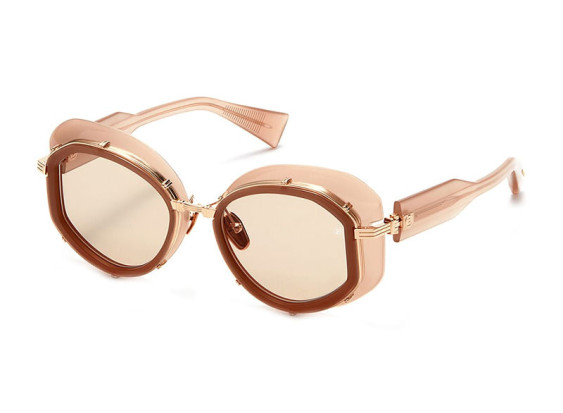 Balmain BRIGITTE BPS-129C Nude/White Gold/Medium Brown