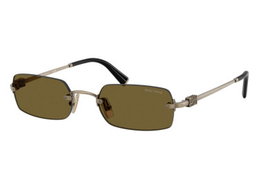 Miu Miu MUB50S 26C09Z Gold/Dark Brown