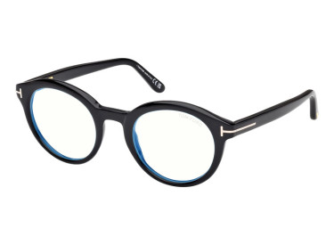 Tom Ford FT6061-B 001 Shiny Black 50mm