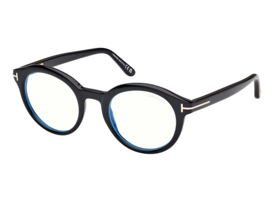 Tom Ford FT6061-B 001 Shiny Black 50mm