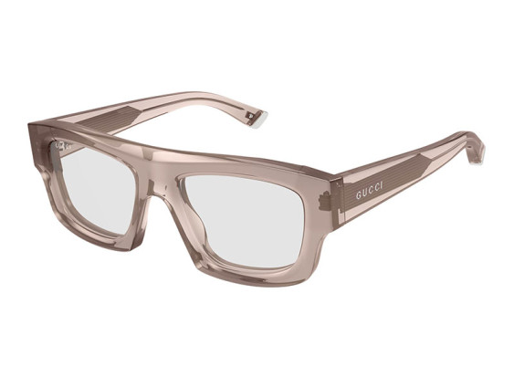 Gucci GG1926S 015 Transparent Pink/Clear