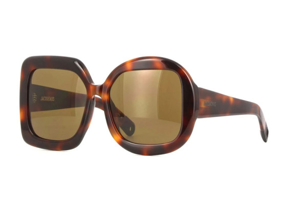 Jacquemus CARRE ROND JAC/10 C2 Havana/Brown