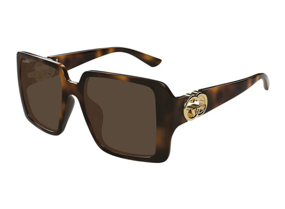 Gucci GG1692SA 002 Dark Brown Havana/Brown