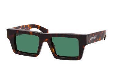 Off-White OERI017 NASSAU 6055 Havana/Dark Green