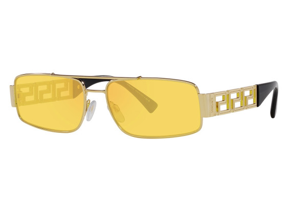 Versace VE2257 1002C9 Gold/Yellow Mirror Red