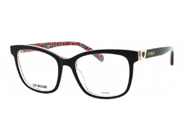 Moschino Love MOL585 0807 00 Top Black/Transparent 52mm