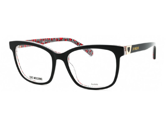 Moschino Love MOL585 0807 00 Top Black/Transparent 52mm