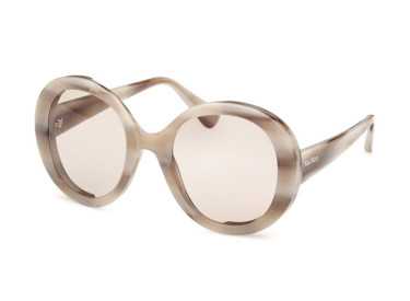Max Mara MM0074 20E Striped Grey/Brown