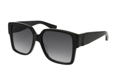 Saint Laurent SL M9 002 Shiny Black/Grey Gradient