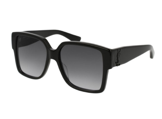 Saint Laurent SL M9 002 Shiny Black/Grey Gradient