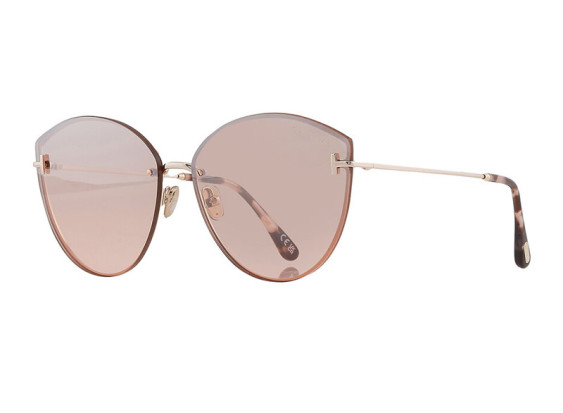 Tom Ford FT1106 28U Shiny Rose Gold/Bordeaux Mirror