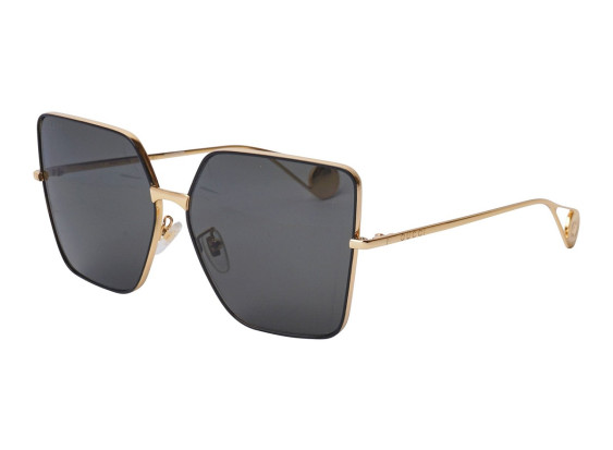 Gucci GG0436S 002 Gold/Grey