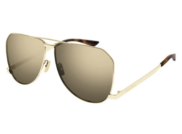 Saint Laurent SL690DUST 004 Gold/Brown Gold Mirror