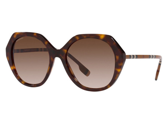 Burberry BE4375 401713 Shiny Dark Havana/Brown Gradient