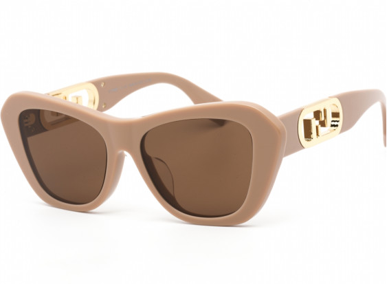 Fendi FE40064F 57E Shiny Beige/Brown