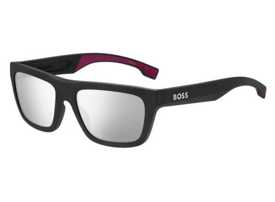 Hugo Boss BOSS 1450/S DNZ/DC Matte Black/Burgundy/Silver Mirror
