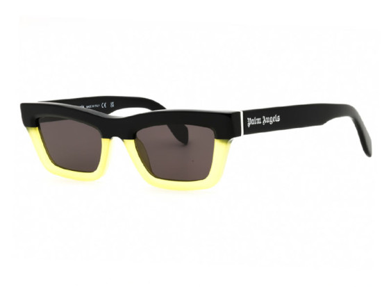 Palm Angels PERI108 MELROSE 1807 Black Yellow/Dark Grey