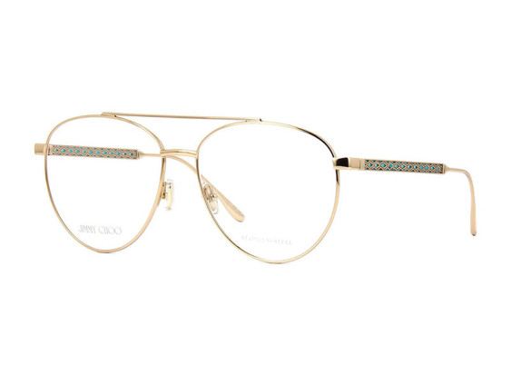 Jimmy Choo JC216 0PEF 00 Gold/Green 58mm