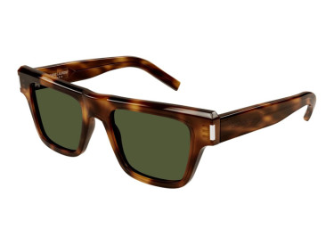 Saint Laurent SL469 002 Havana/Green