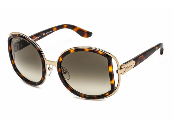 Salvatore Ferragamo SF719S 238 Dark Tortoise / Brown Gradient