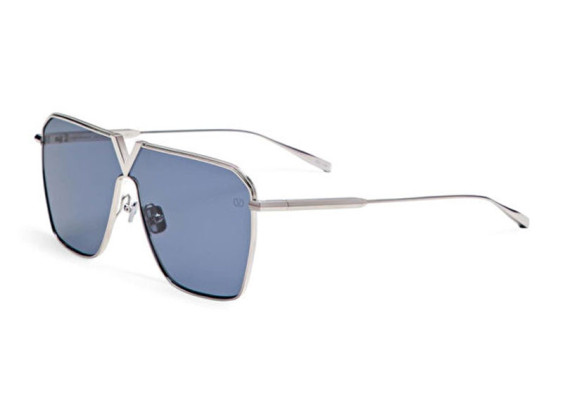 Valentino V-GOLDSHIELD VLS-137A Silver/Dark Grey AR