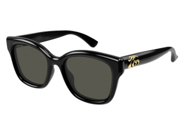 Gucci GG1830SK 001 Shiny Black/Solid Grey