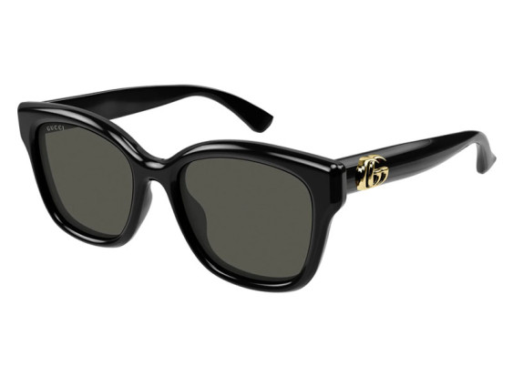 Gucci GG1830SK 001 Shiny Black/Solid Grey