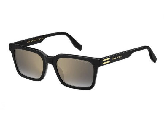 Marc Jacobs MARC 719/S 0807 FQ Black/Grey Gradient Gold Mirror